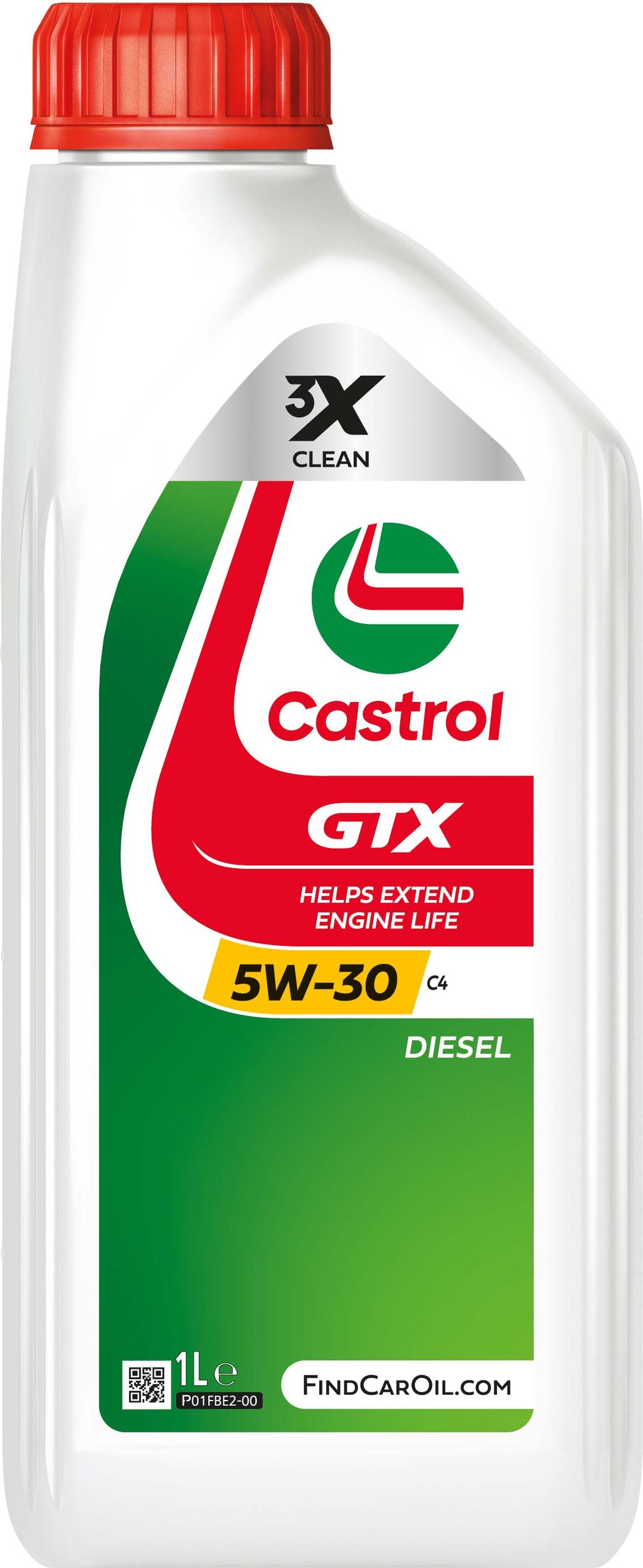 Ulei de Motor Sintetic Castrol GTX 5W-30 C4, 1 Litru